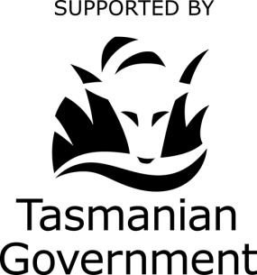 100079 Arts Tas Gov col Logo - Support